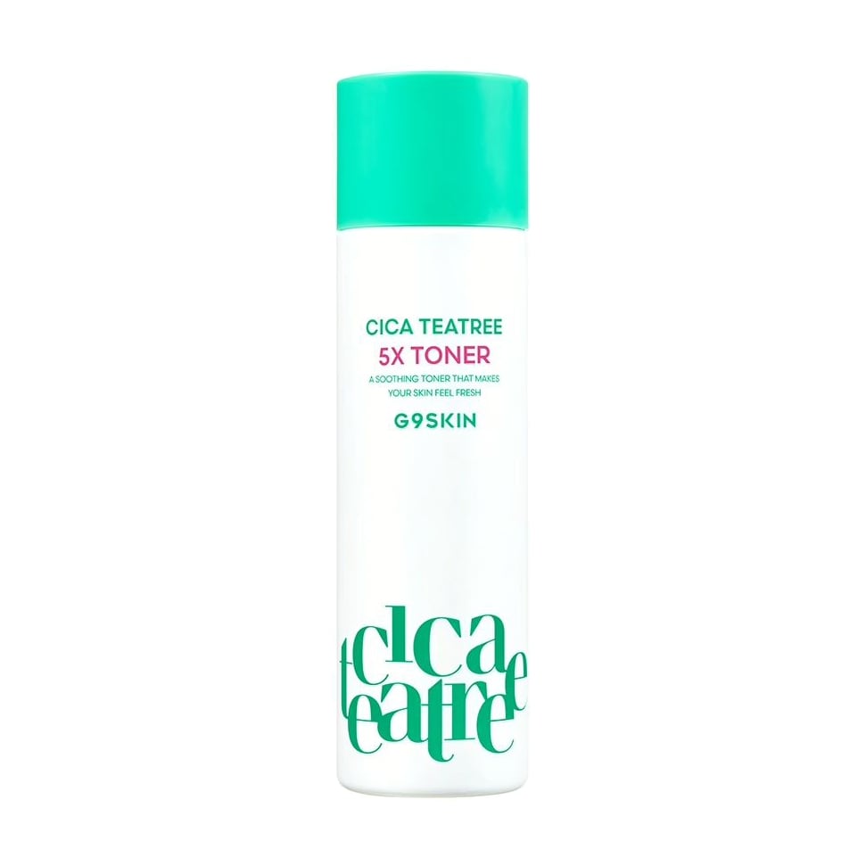 Тонер для обличчя G9Skin Cica Teatree 5X Toner з центелою та чайним деревом, 300 мл